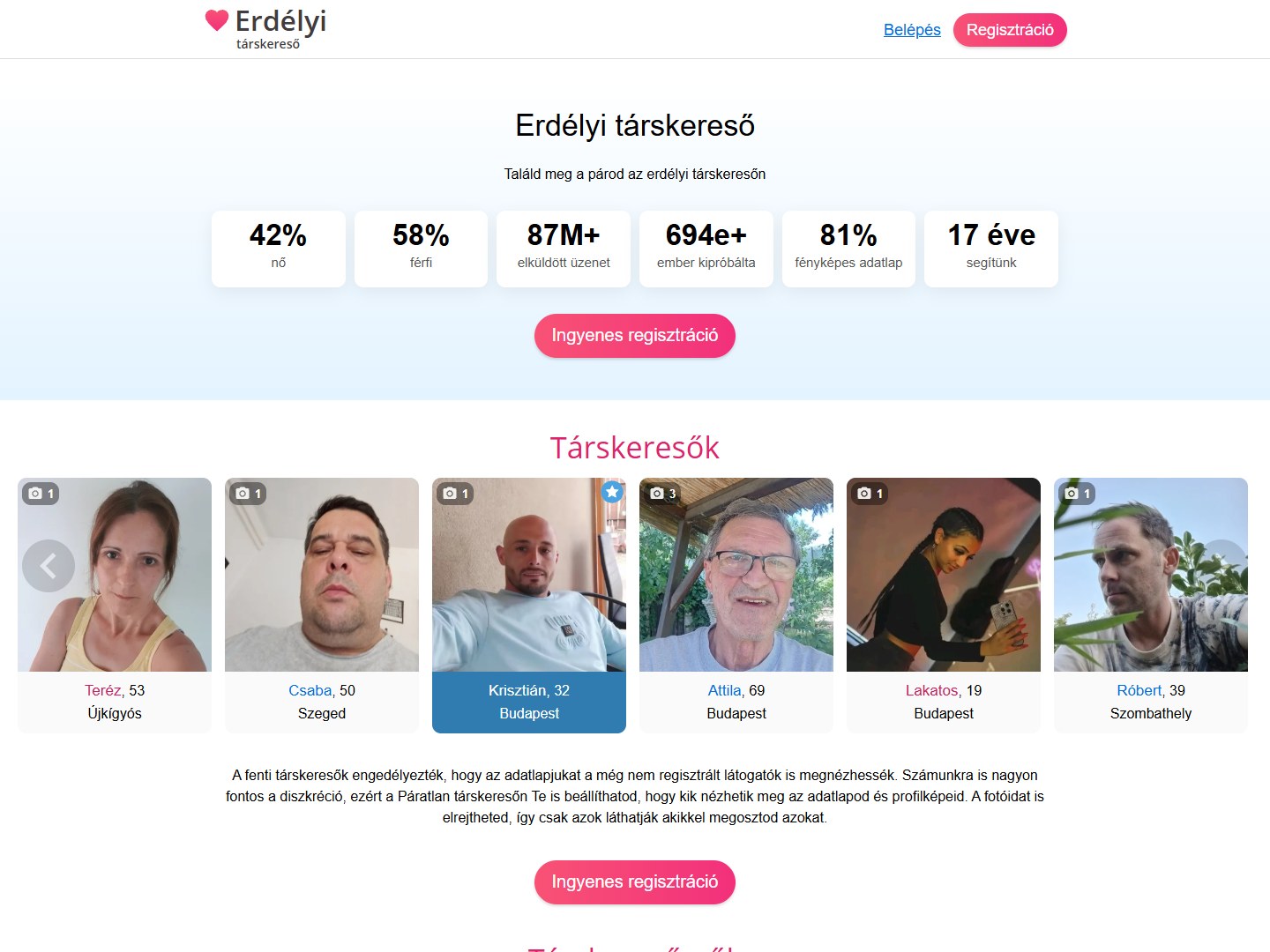 Erdélyi társkereső társkereső